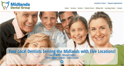 Desktop Screenshot of midlandsdentalgroup.com